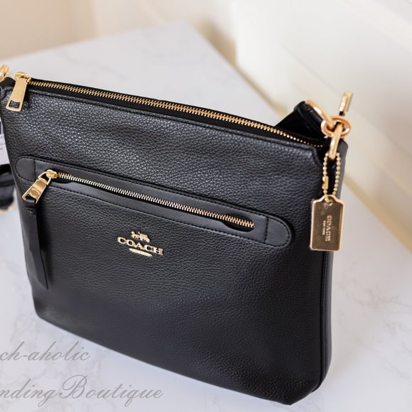 Coach Bags Nwt Coach F34823 Mae Pebble Leather Crossbody Bag Poshmark